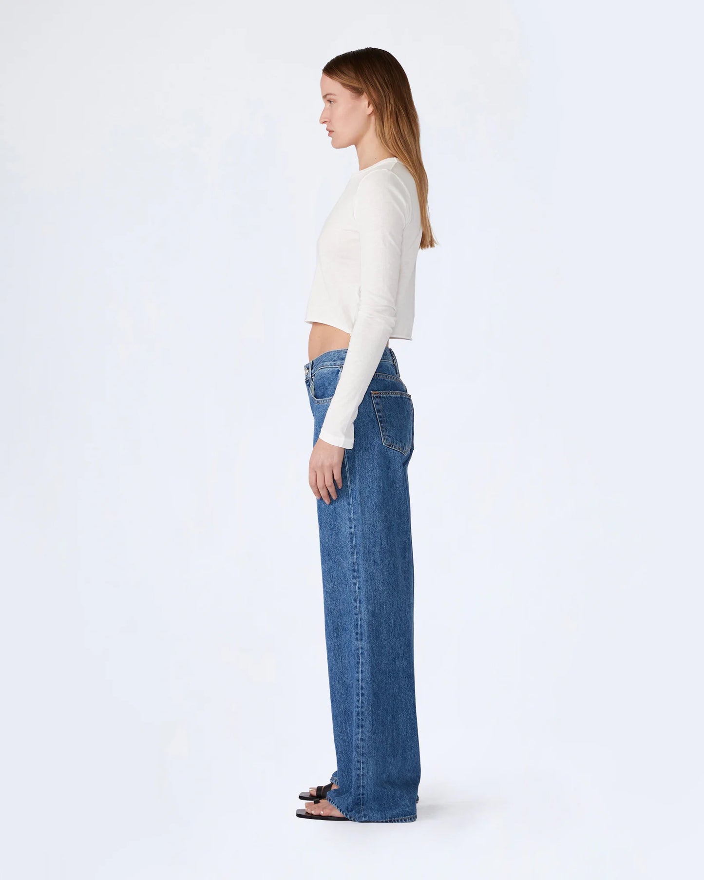 THE MICA LOW RISE WIDE LEG - SWEET MEMORY