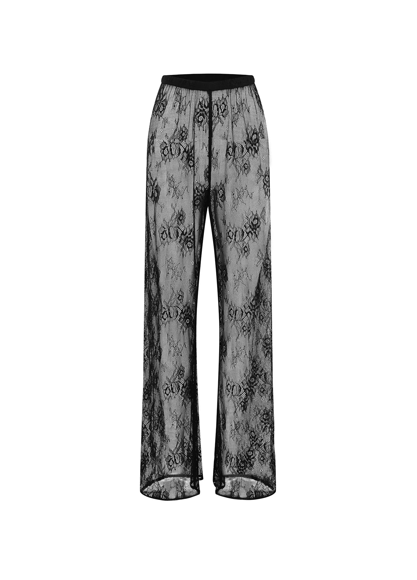 LACE PANT - BLACK