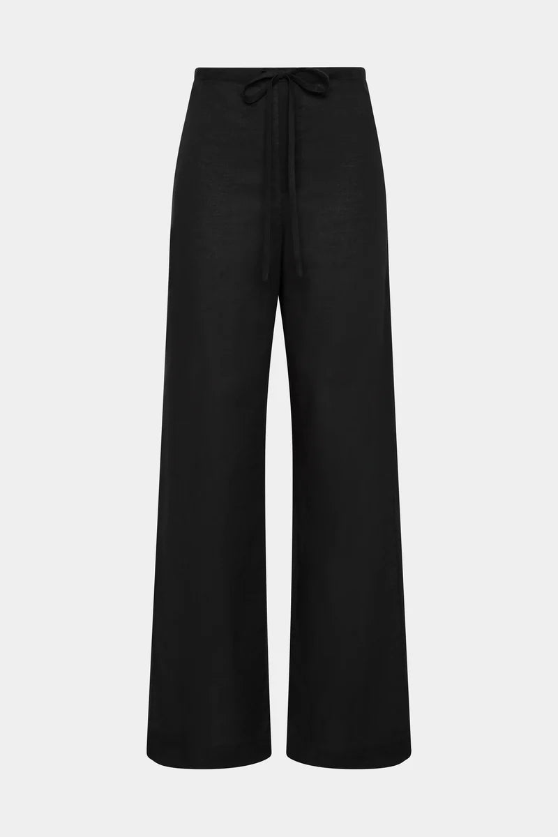 SAVANNA RELAXED PANT - BLACK