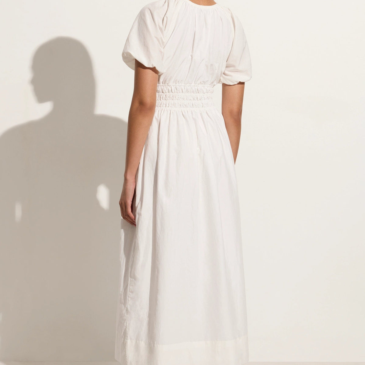 TEATRO MIDI DRESS - WHITE