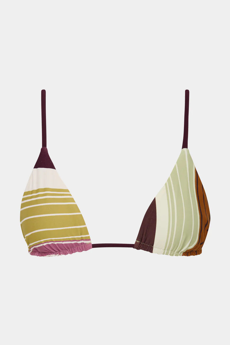 FONTANA STRING TRIANGLE TOP - ELISA STRIPE