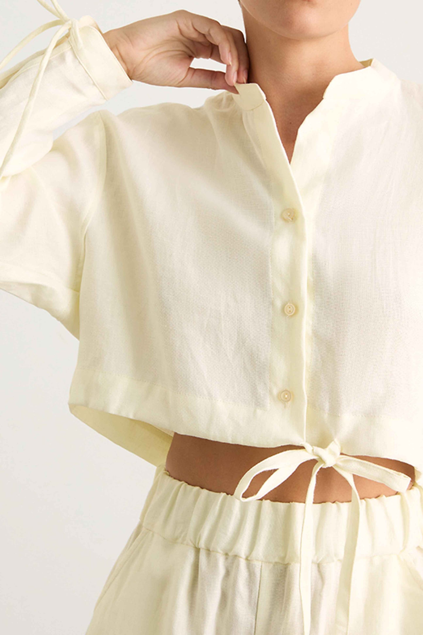 PANTHEON SHIRT - PORCELAIN