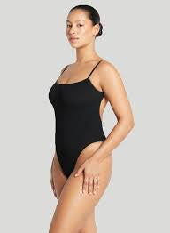 THE LOW PALACE ONEPIECE - BLACK ECO