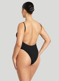 THE LOW PALACE ONEPIECE - BLACK ECO