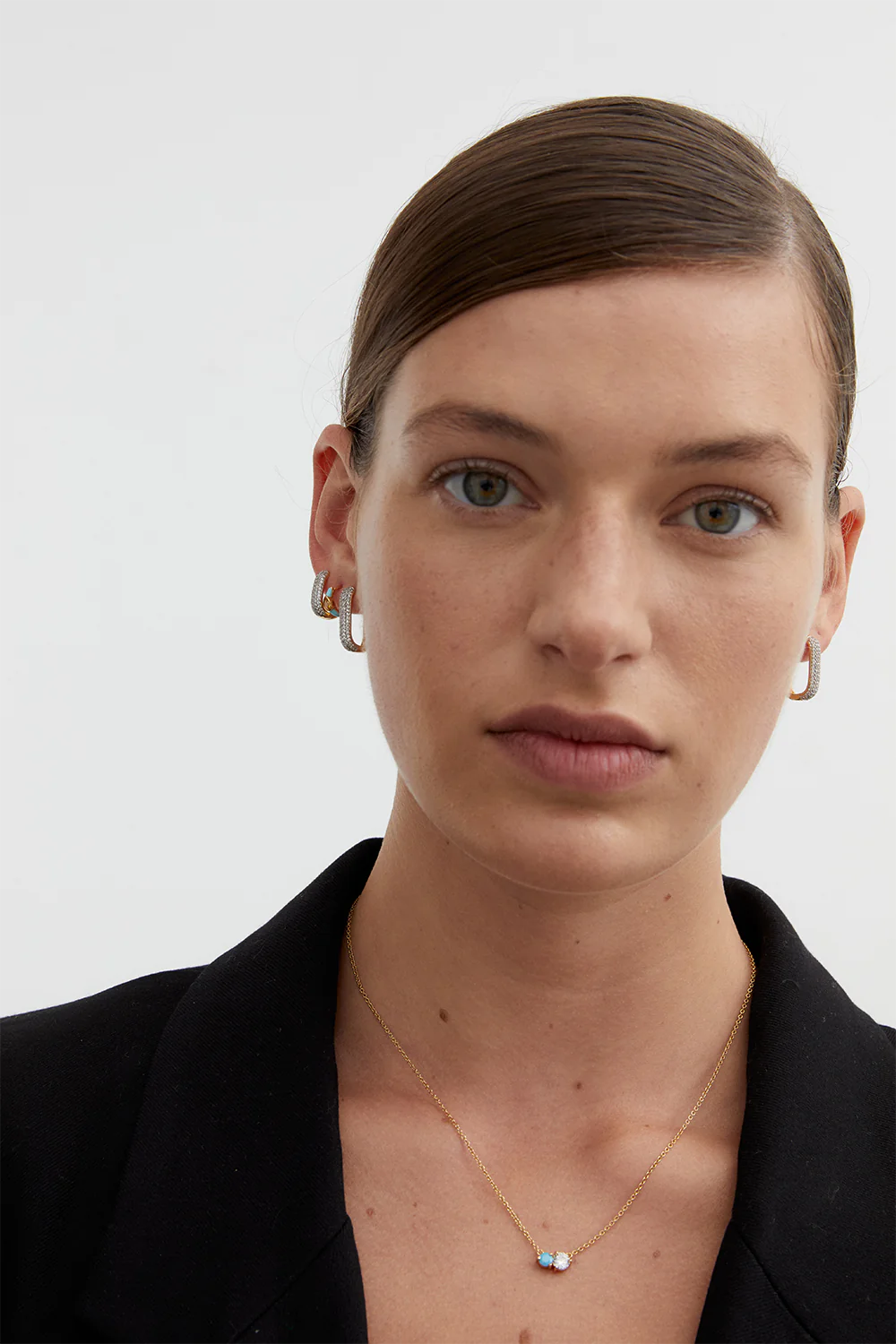 SAINTE EARRINGS MEDIUM - GOLD