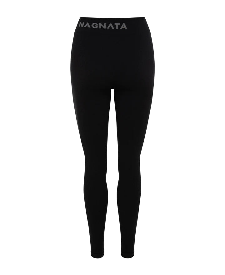 YANG RIB LEGGING - BLACK/BLACK