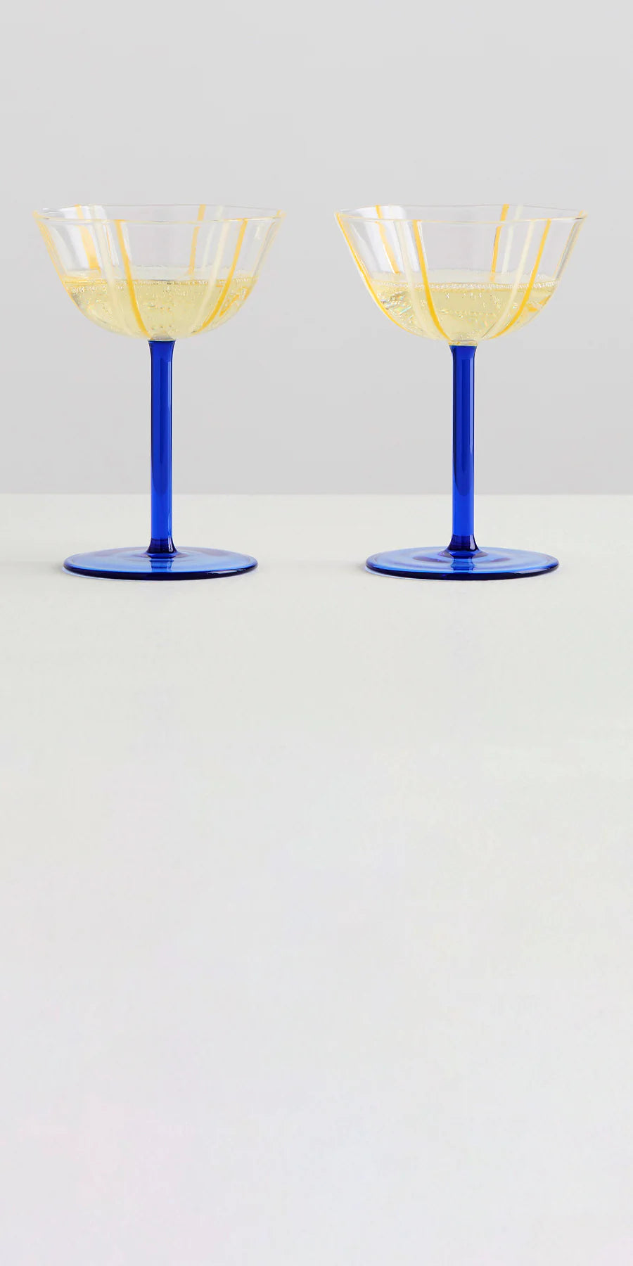 2 GRAND SOLEIL COUPES - AZURE / YELLOW
