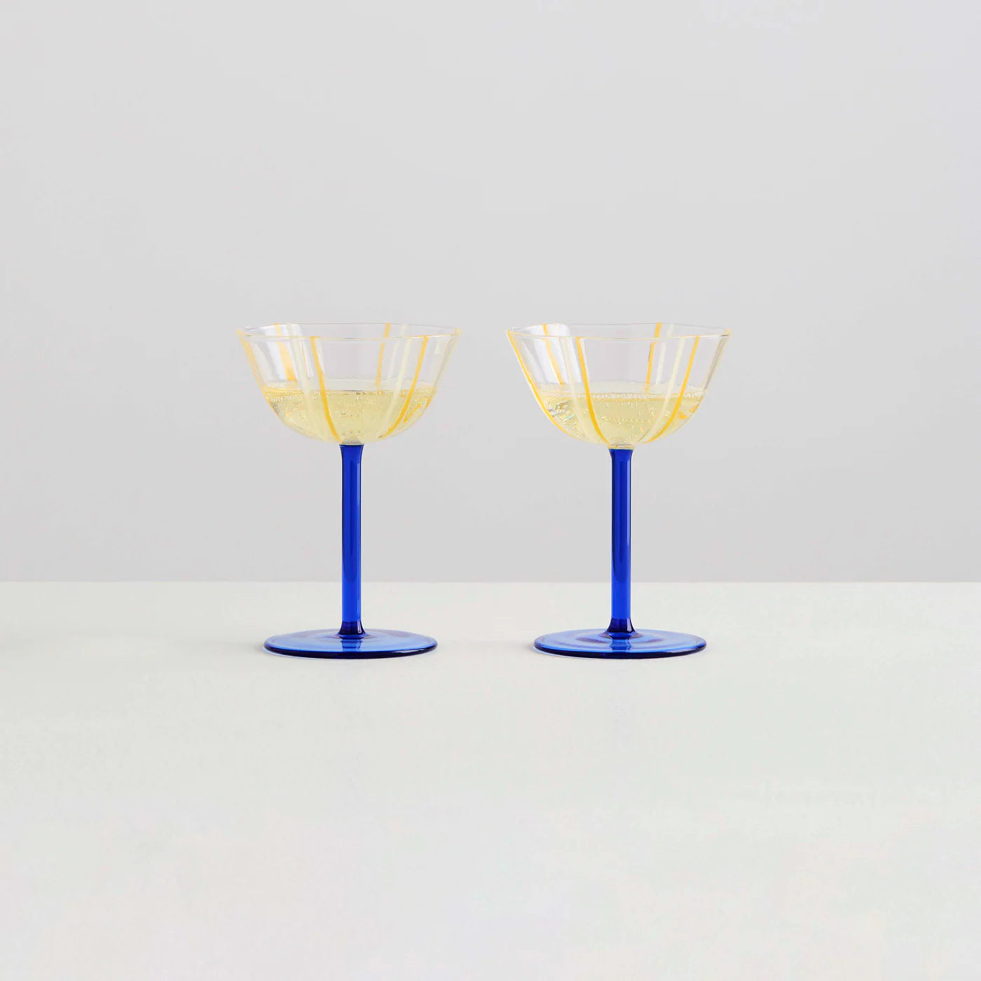2 GRAND SOLEIL COUPES - AZURE / YELLOW