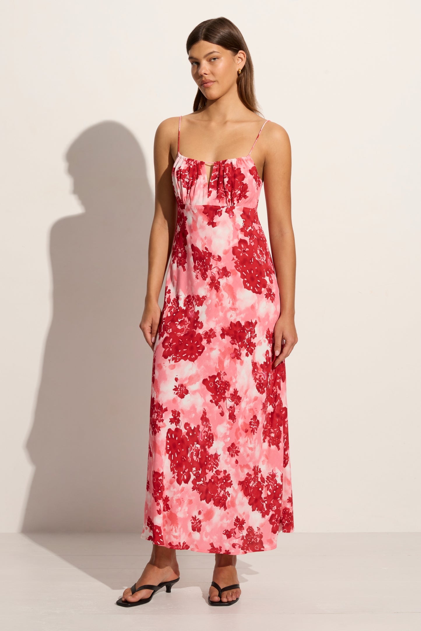 SAN PAOLO MIDI DRESS - ROSELLA FLORAL