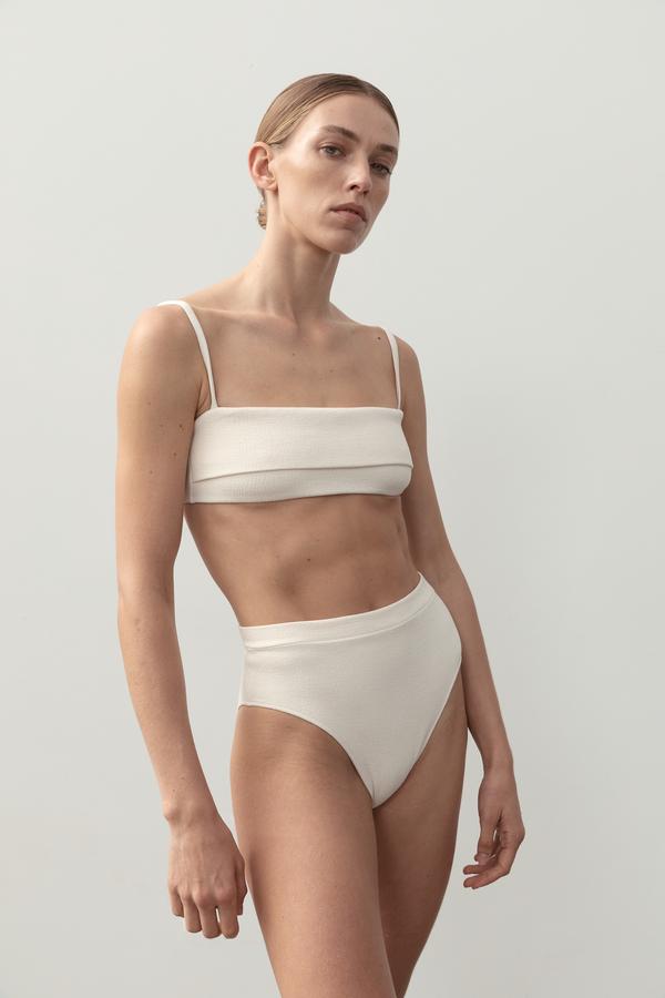 ZOE TOP BOUCLE - ECRU
