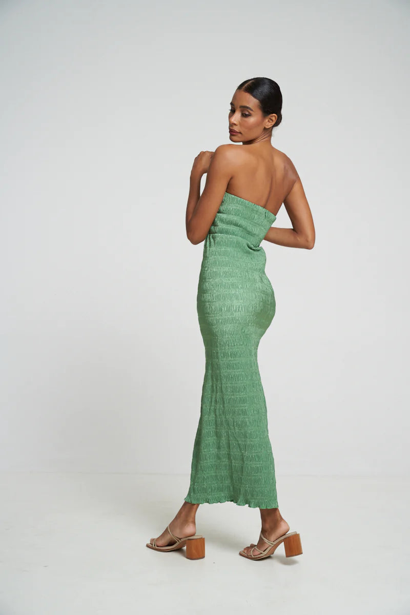 AURORE GOWN - SEA GREEN