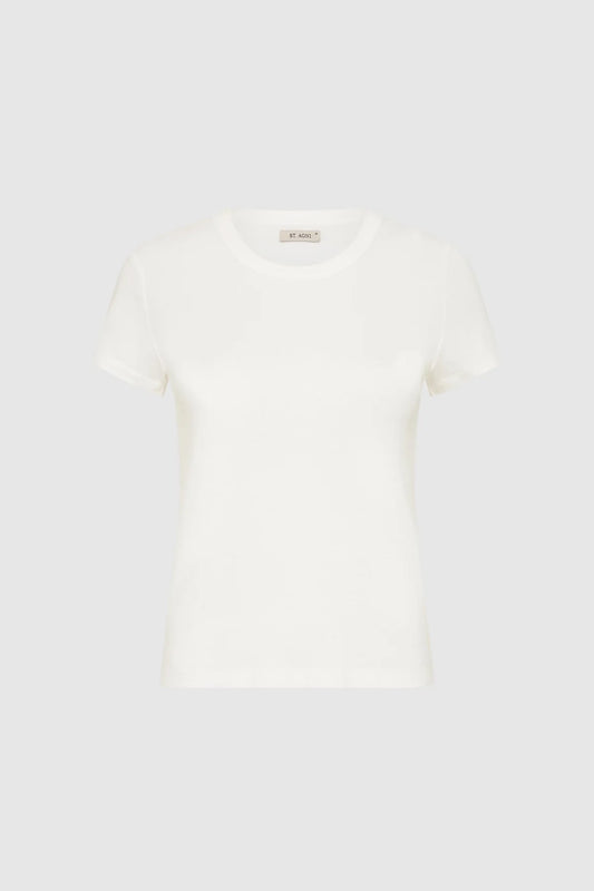 (PRE-ORDER) ORGANIC COTTON BABY TEE - WHITE