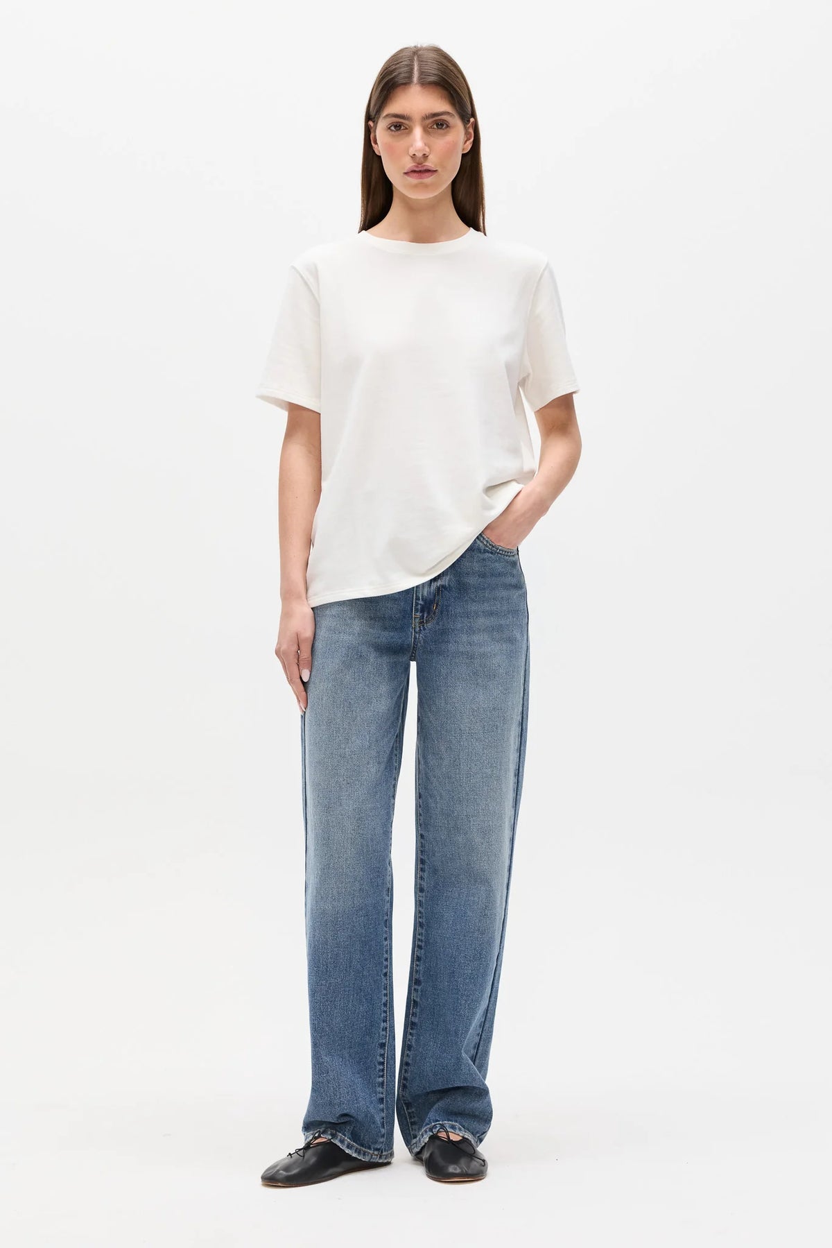 BELLA T-SHIRT - IVORY