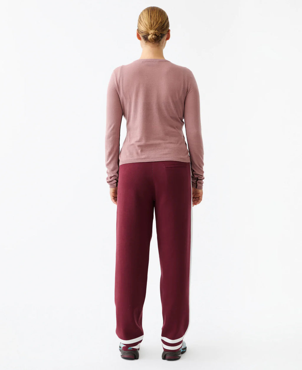 ORGANIC ROMEO TRACKPANT - MULBERRY
