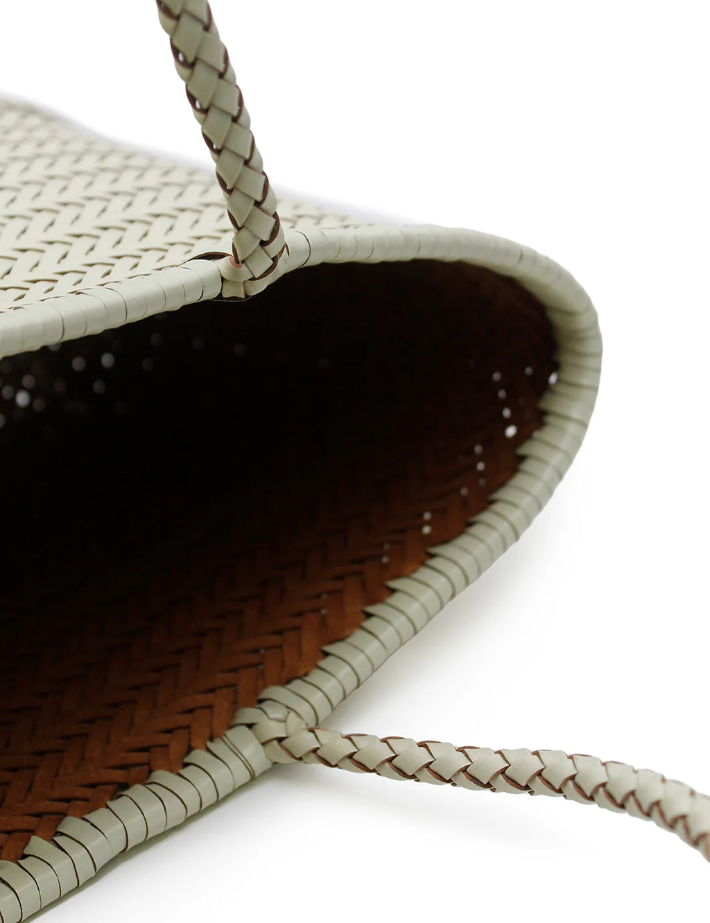 AMELIA WOVEN BAG - CREAM
