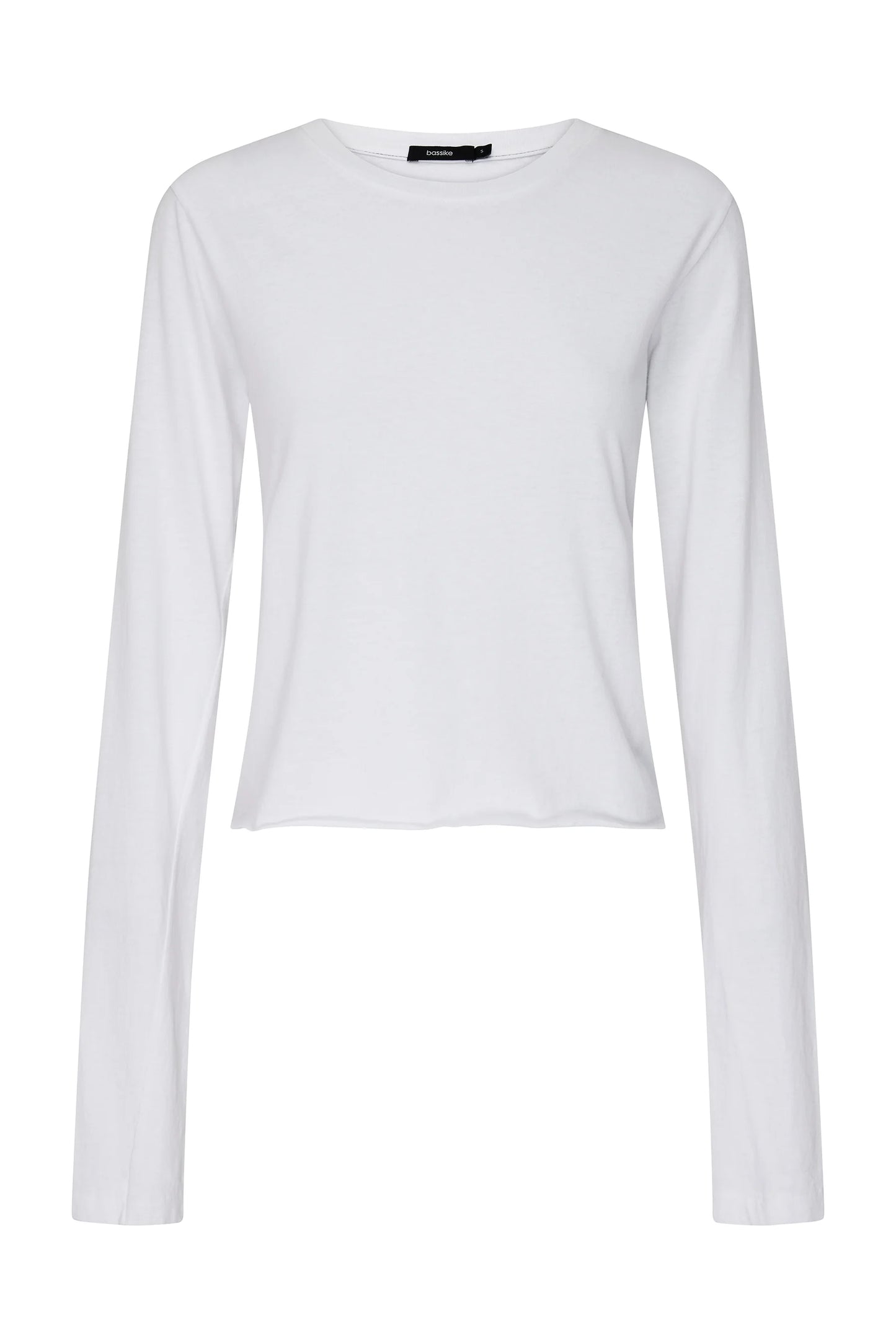 RAW EDGE BABY L/S TSHIRT - WHITE