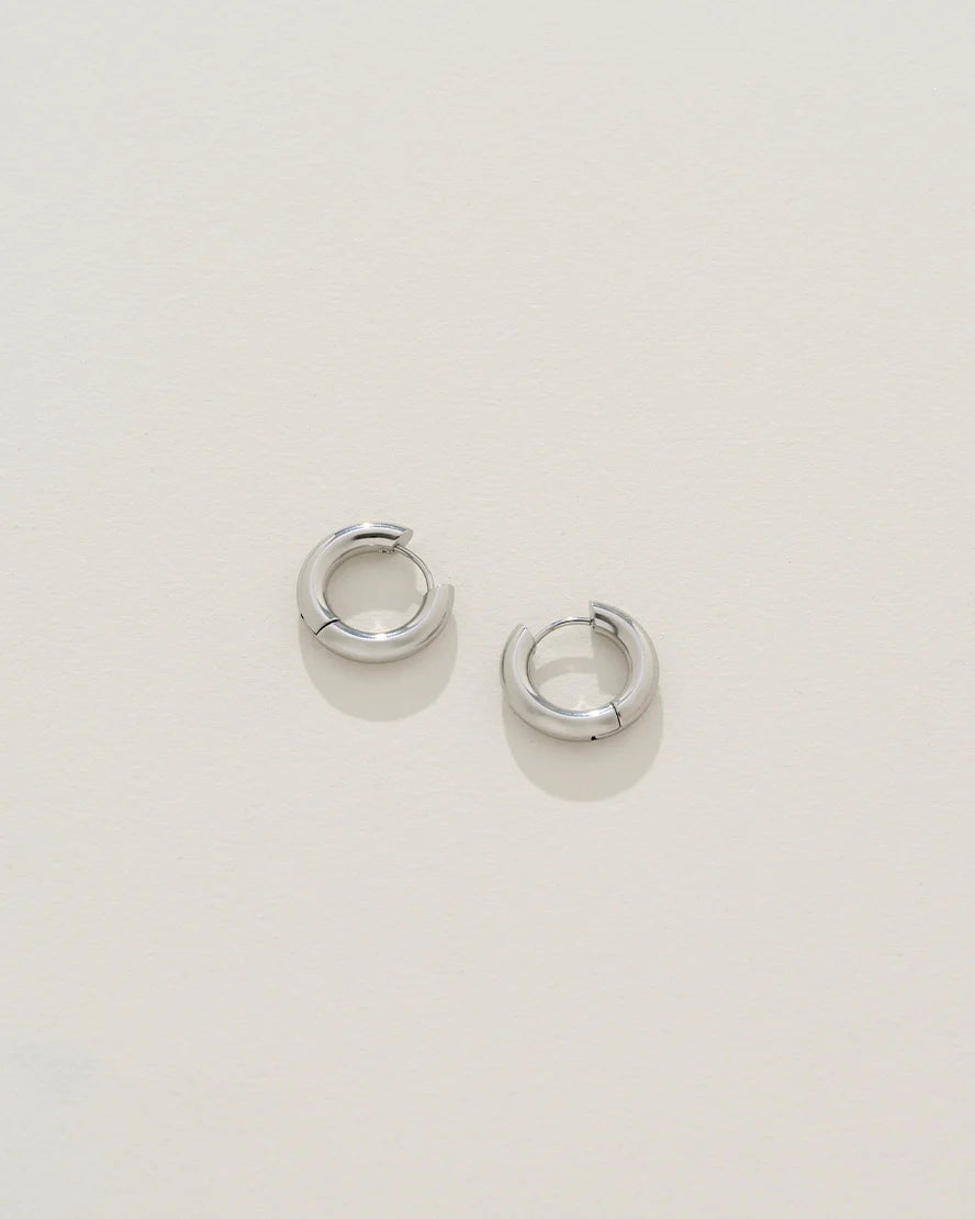 MARIS HOOPS - SILVER