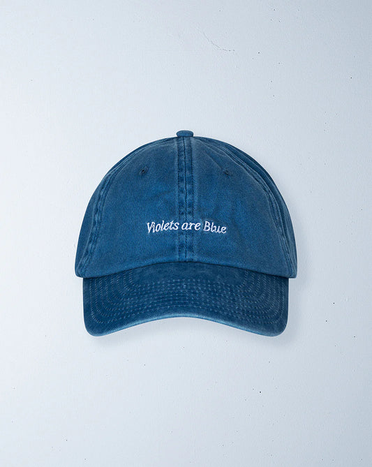 VIOLETS ARE BLUE CAP - WASHED BLUE