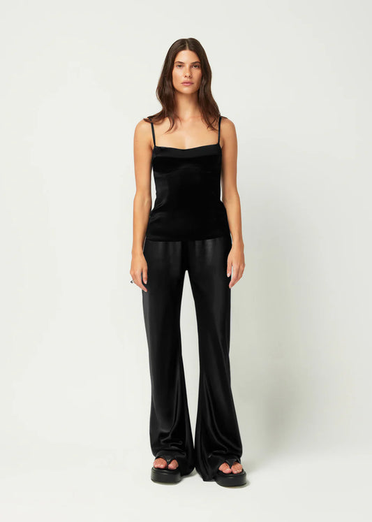 TAILORED CAMI - BLACK