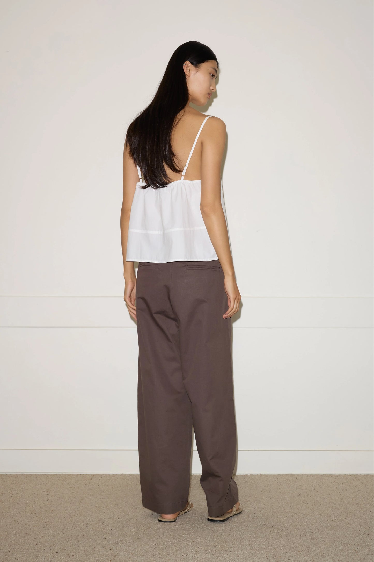 SEAM TOP - WHITE