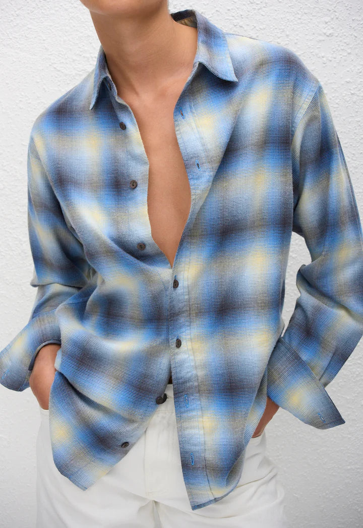 FLANNEL SHIRT - OCEAN CHECK