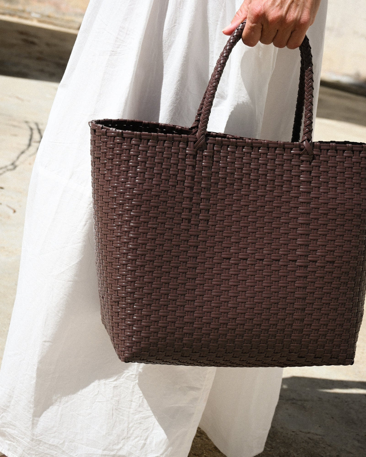 ECO TOTE - CIOCCOLATO