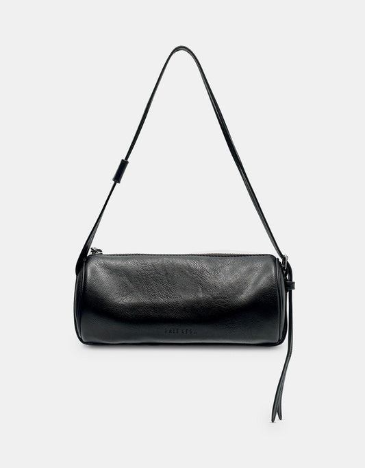 (PRE-ORDER) BROOKE MINI BARREL BAG - BLACK