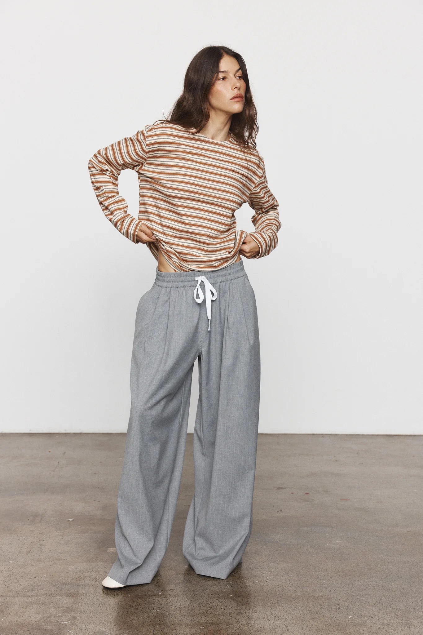 MAVIS TROUSERS - GREY