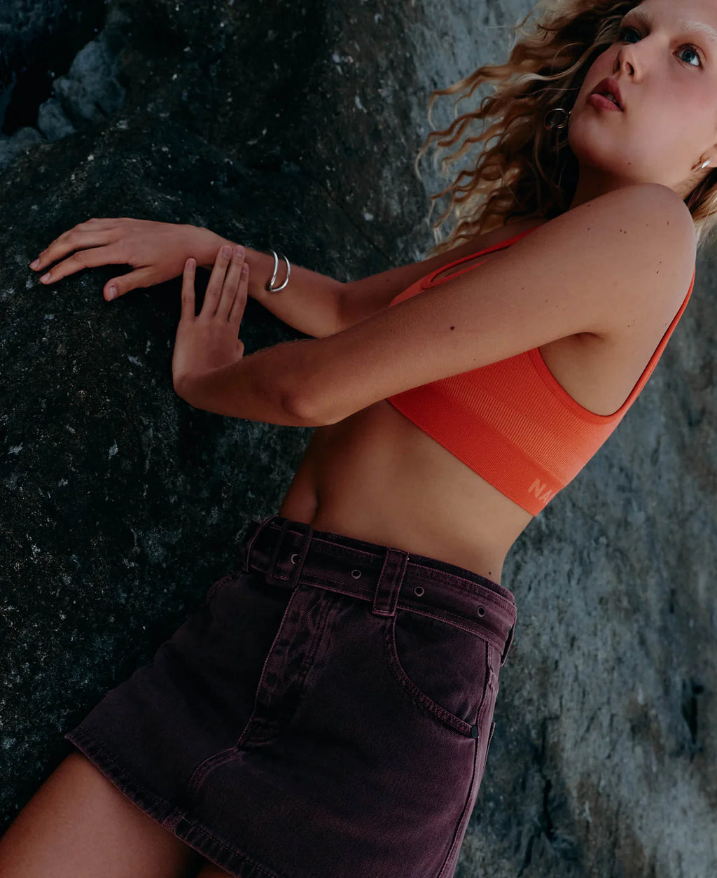 M19 SCOOP WOOL CROP - PAPAYA
