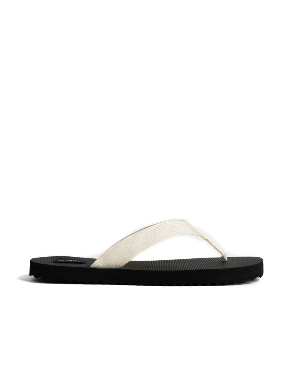 CANVAS THONG - CREAM