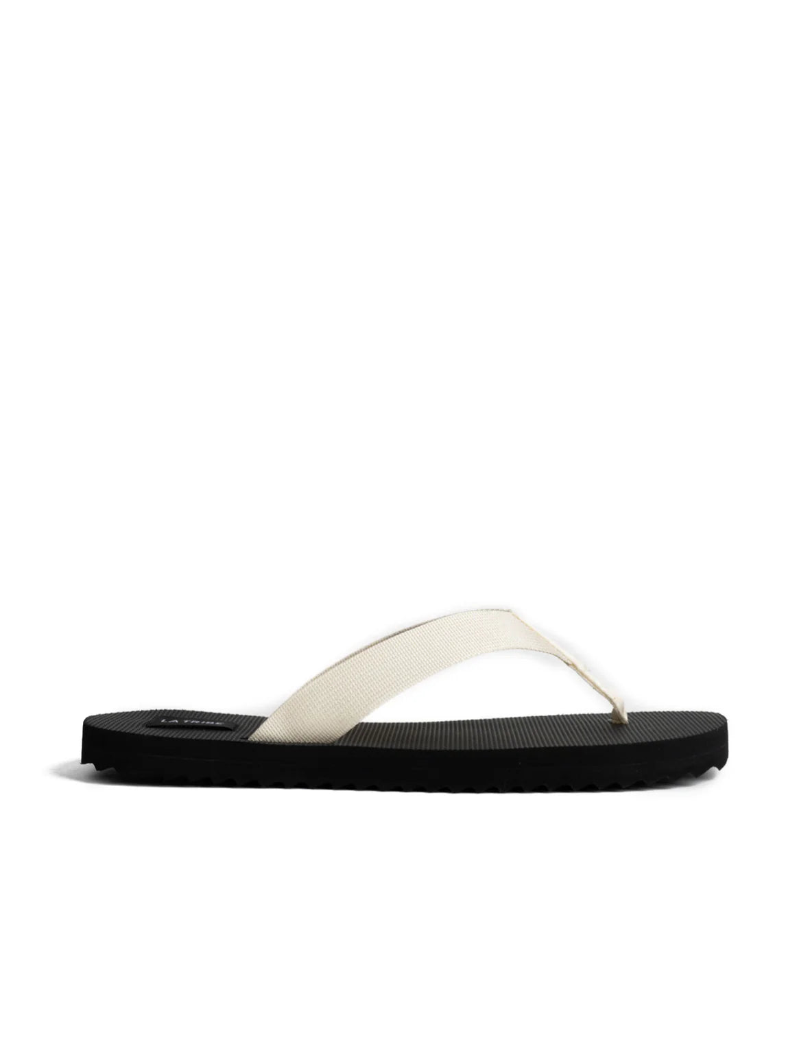 CANVAS THONG - CREAM