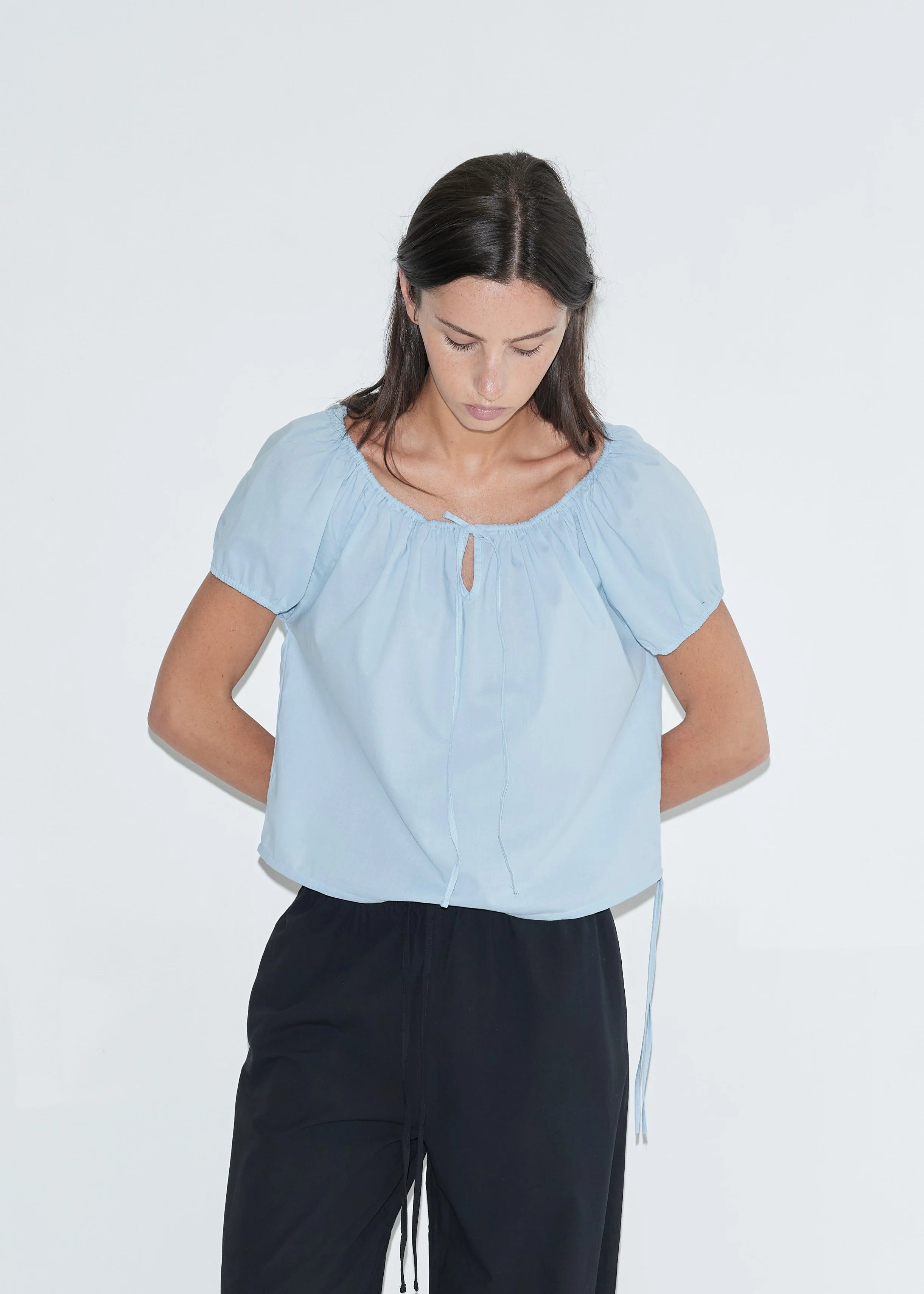 (PRE-ORDER) TIE TOP - BLUE