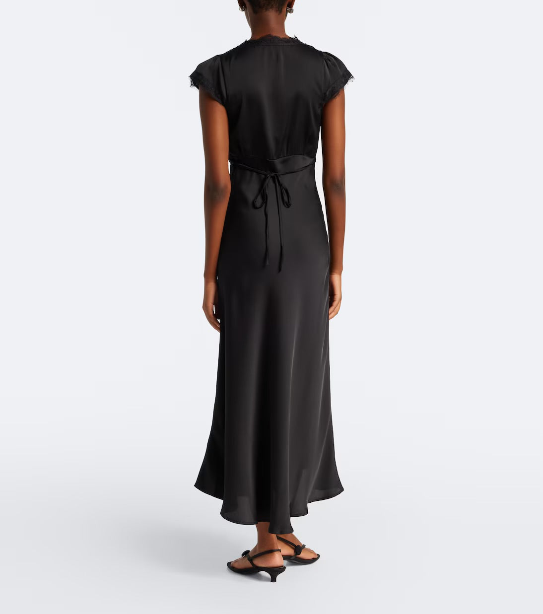 (PRE-ORDER) MINA MIDI DRESS - BLACK