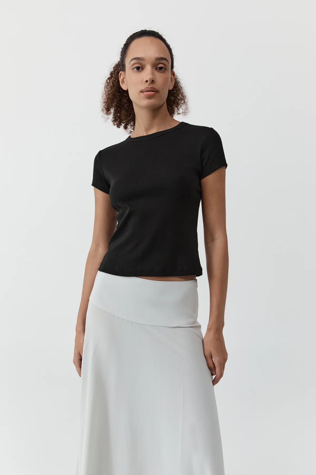 ORGANIC COTTON BABY TEE - BLACK