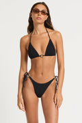 THE RING TIE SIDE VISTA BRIEF - BLACK SHIMMER