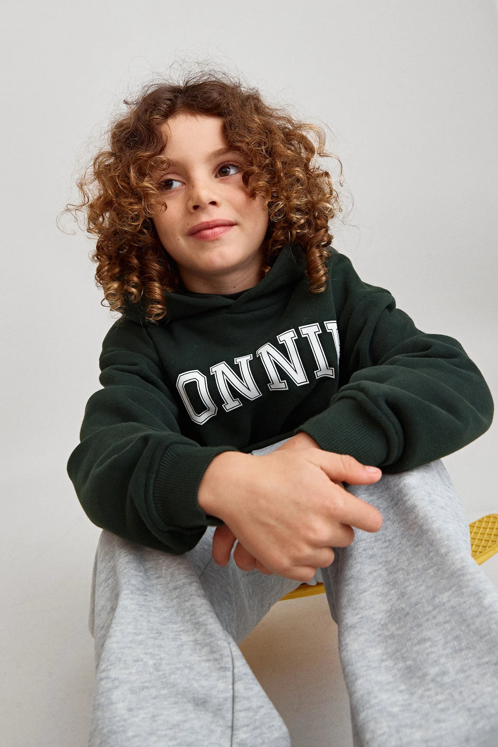 VARSITY HODDIE - FOREST GREEN