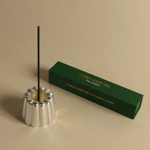 CANDLE HOLDER - SILVER
