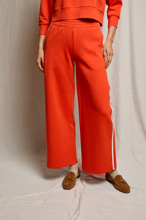 MIKOS WIDE LEG PANT - TOMATO