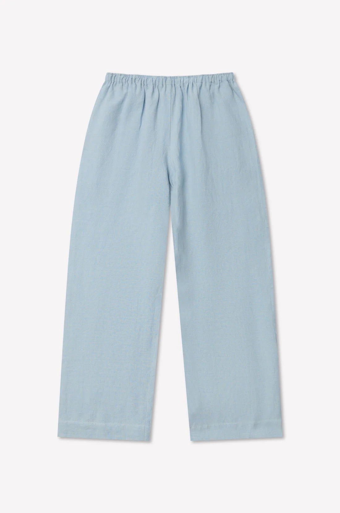 (PRE-ORDER) EASE TROUSER LINEN - AIR CHECK