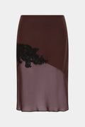 (PRE-ORDER) NORIA MIDI SKIRT - DARK PLUM