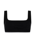 CLASSIC WOOL BRALET - BLACK