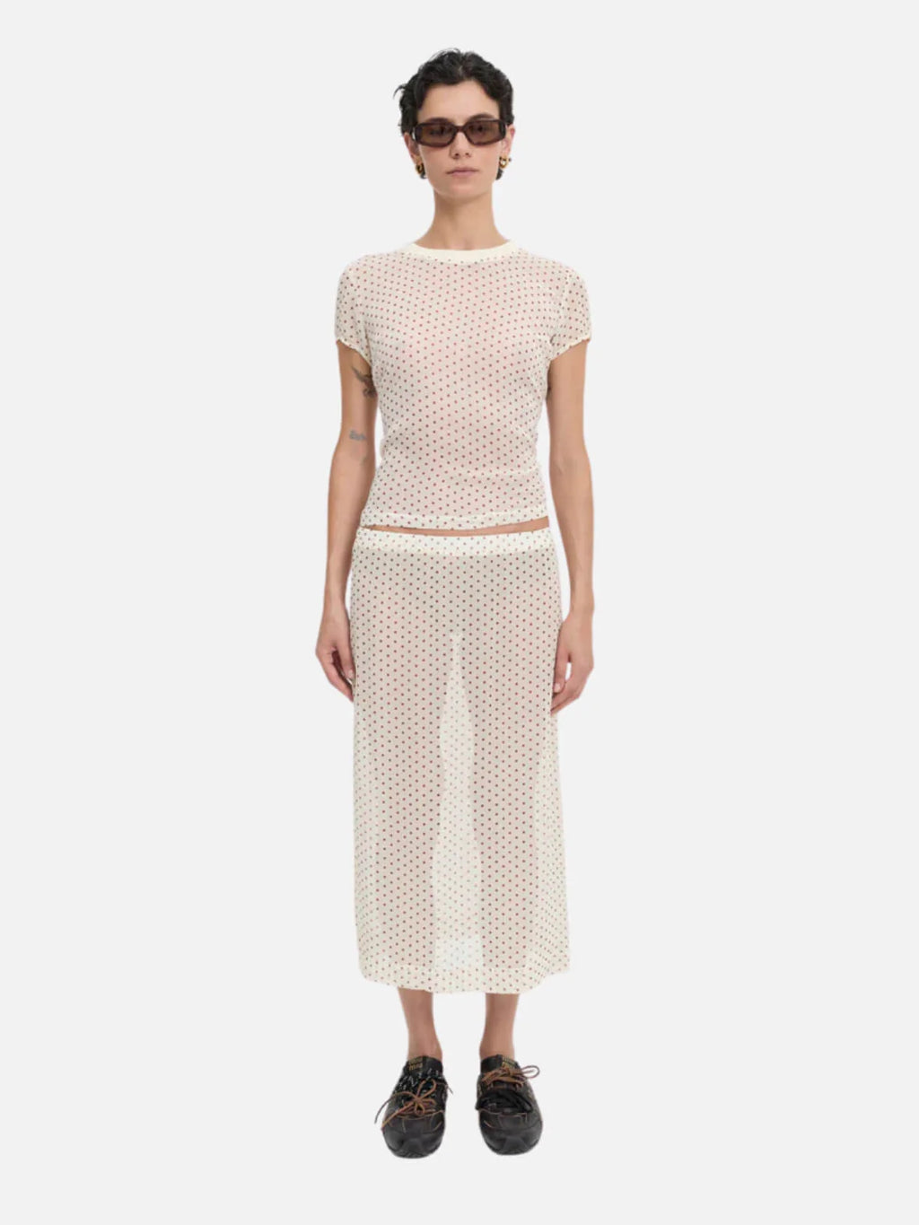 ORLA SKIRT - CREAM