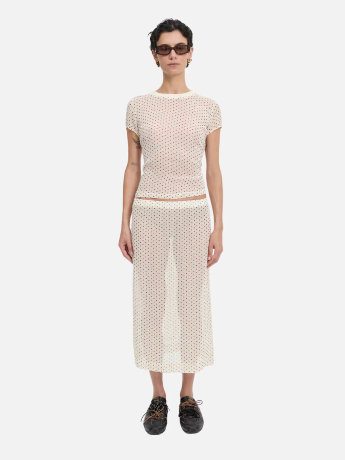 ORLA SKIRT - CREAM
