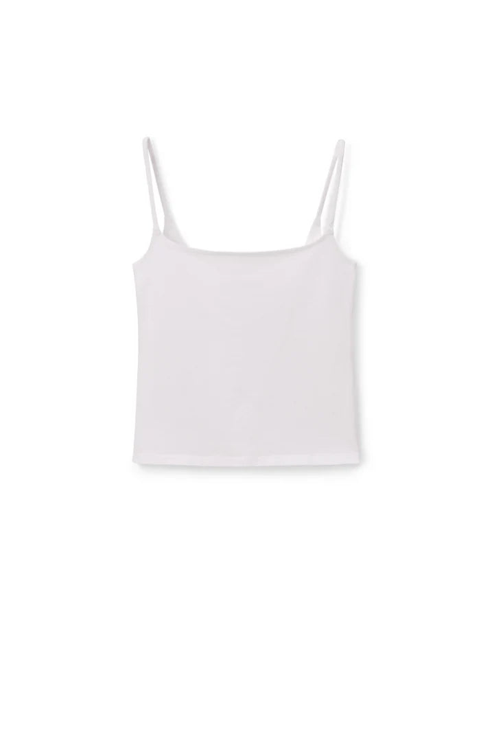 BEA 90'S JERSEY CAMI - WHITE
