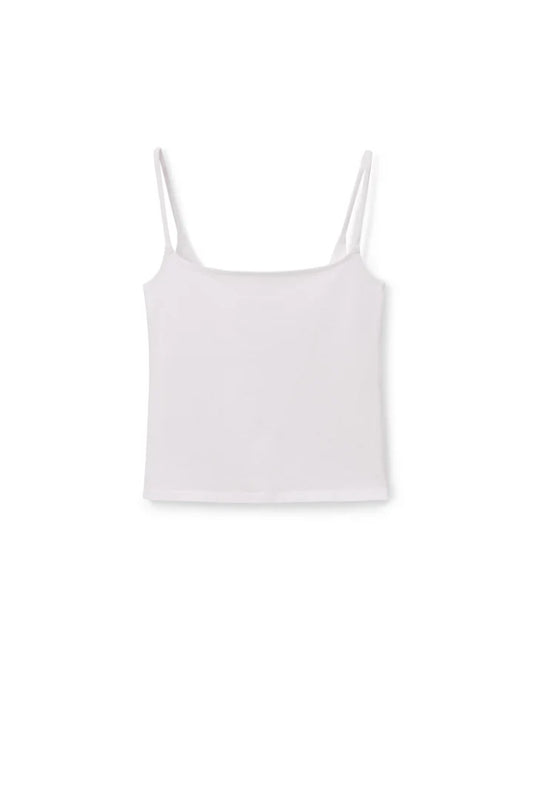 BEA 90'S JERSEY CAMI - WHITE