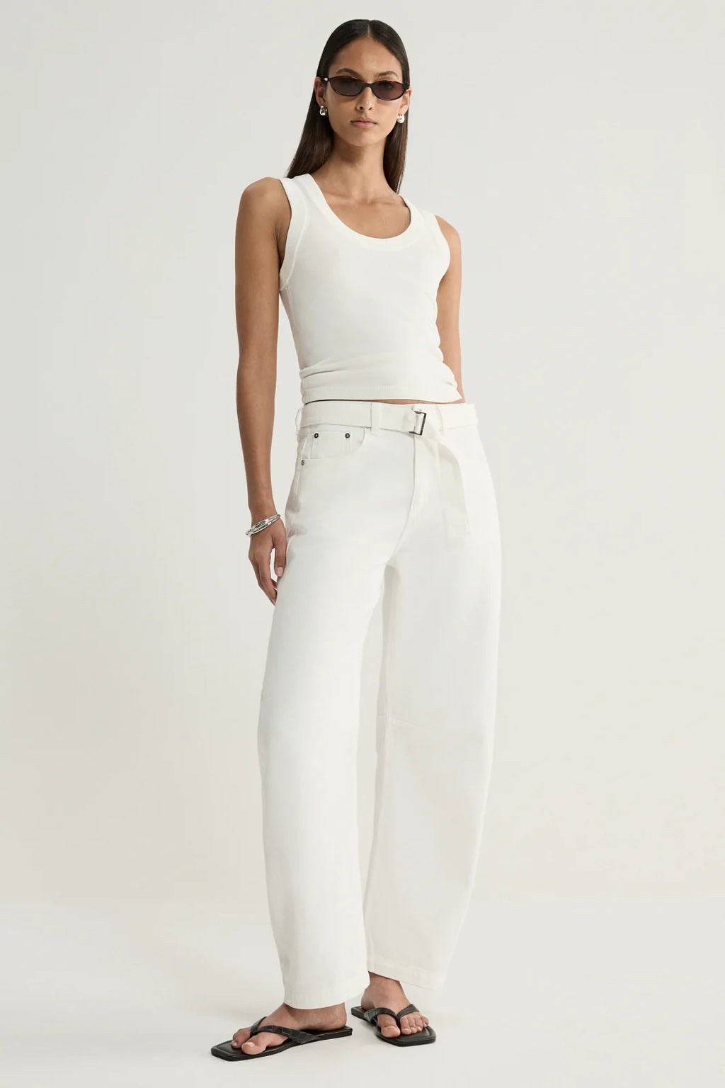 MAYFIELD DENIM PANT - WHITE