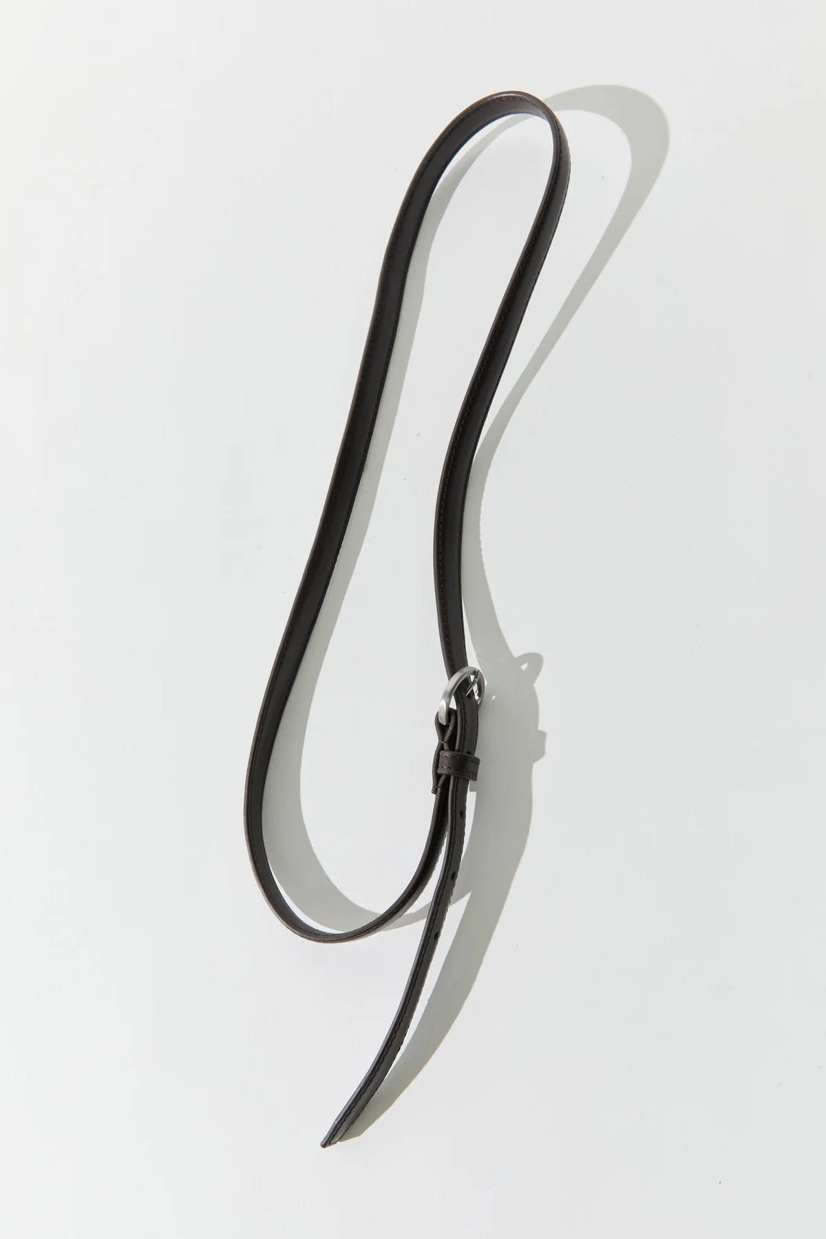 MINIMAL SLIM BELT - COFFEE