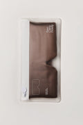 BCB X ROBEY MULBERRY SILK SLEEP EYE MASK - CHOCOLATE