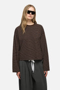 HANA TEE - BROWN