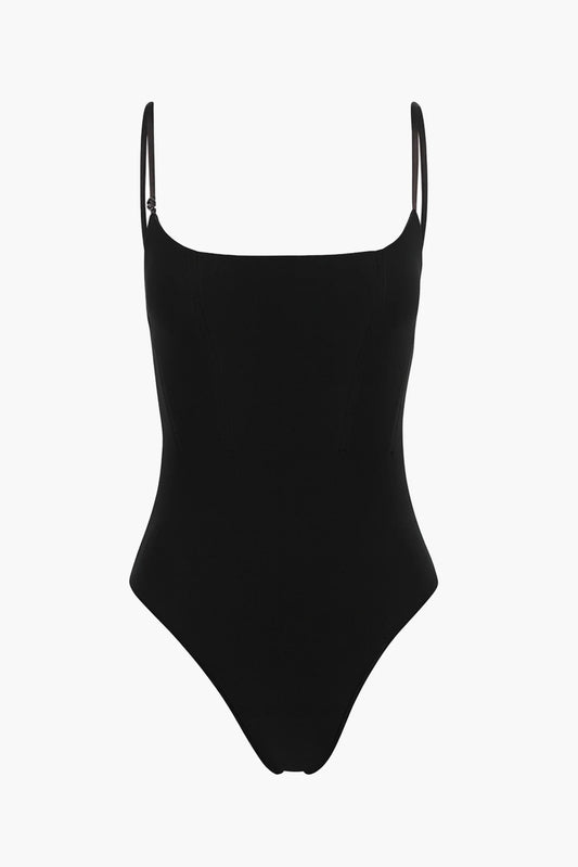 CORSET MAILLOT - NERO BLACK MATT